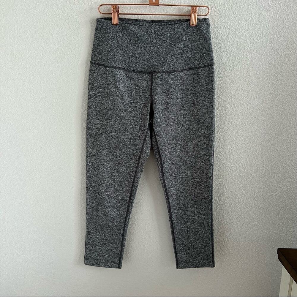 Zella Heather Gray High Waist Waist Pocket Active Legging Pants Small